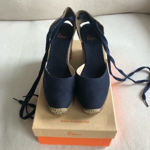 Castaner Espadrilles Navy Carina/8 Size 39